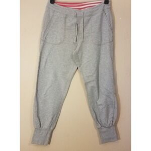 Patagonia Ahnya Jogger Pants Women Small S Gray Organic Cotton Blend Sweatpants